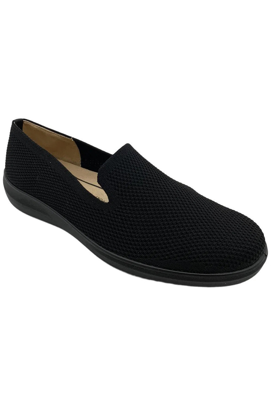 LifeStride Women's Nelly Slip On Flats Black - Wide